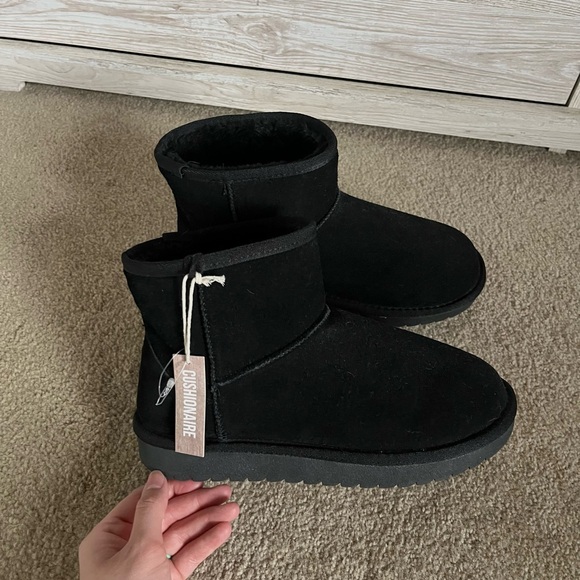 CUSHIONAIRE Mini Boots Size 8 - Picture 1 of 5